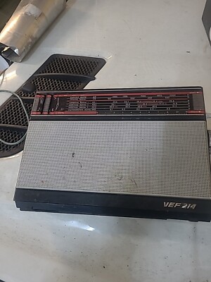 USSR Vintage Portable Radio Transistor VEF - 214 СССР Part