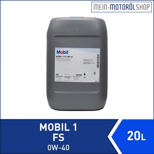 Mobil 1 FS 0W40 20L Synthetic Motorenöl (153682) online kaufen | eBay 
