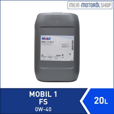 Mobil 1 FS 0W40 20L Synthetic Motorenöl (153682) online kaufen | eBay