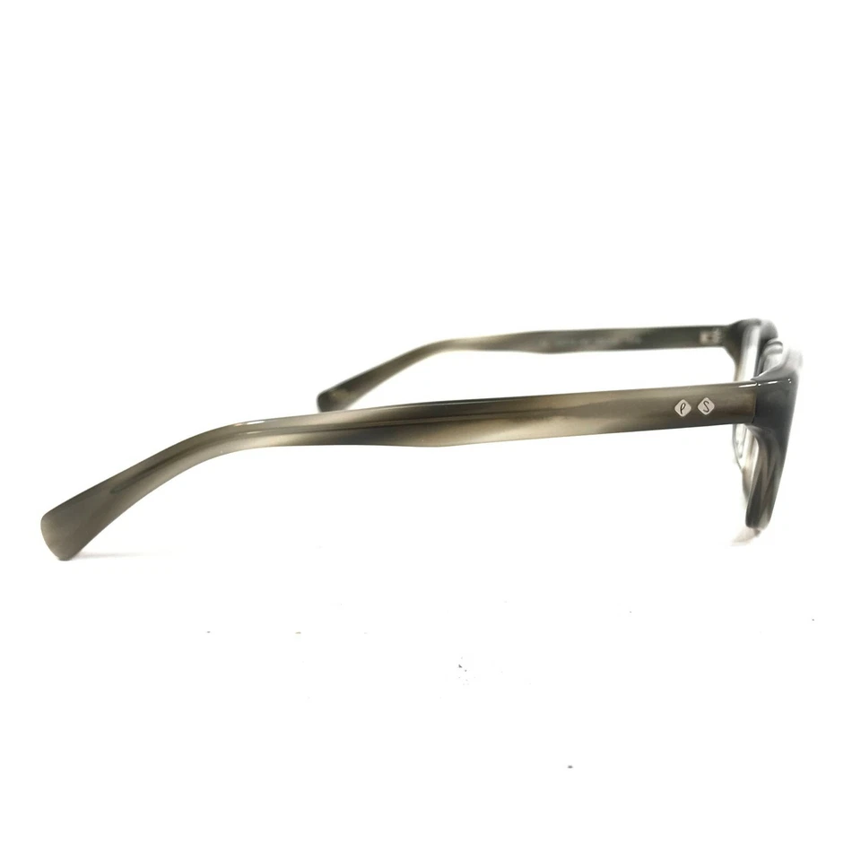 Monturas de gafas Paul Smith PS-436 SKW gris marrón cuerno logotipos a rayas 53-19-140 Foto 3 de 4