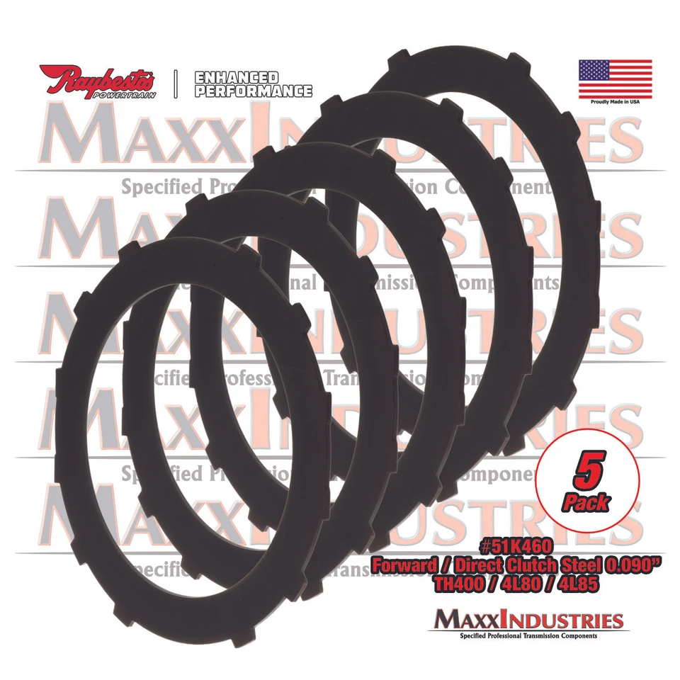 TH400 1964-98 Steel Clutch Set Kolene High Performance Alto + Raybestos 13 Pc - Image 4 of 4