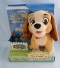 Disney Plush Toy LADY & Tramp 2 SCAMP'S ADVENTURE Factory Sealed Video Movie VHS