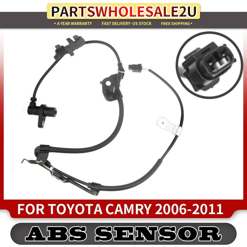 A-Premium Front Left ABS Wheel Speed Sensor - Compatible with Toyota &  Lexus Models - Camry 2006-2011, ES350 2007-2011, Sedan - Front Driver Side