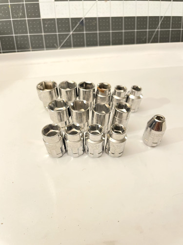 Husky 3/8th Drive 6-Point Pass Through SOCKETS ONLY