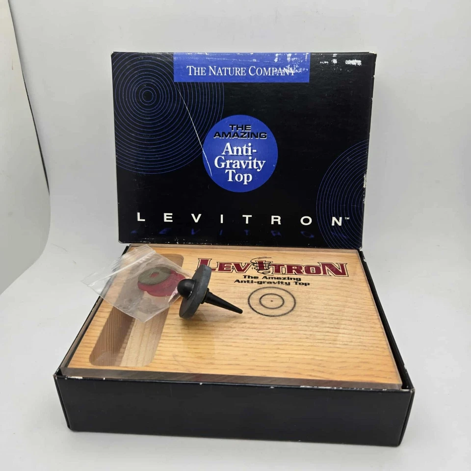 Levitron Nature Company increíble juguete de juego antigravedad con techo giratorio 1994 Foto 2 de 4