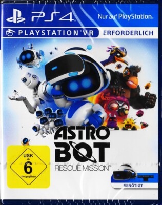 Astro Bot: Rescue Mission VR - PS4 / PlayStation 4 - Neu & OVP - DE USK Version