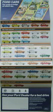 Ford Range 1979 Original Brochure Fiesta Escort Cortina Capri Granada RS FA313