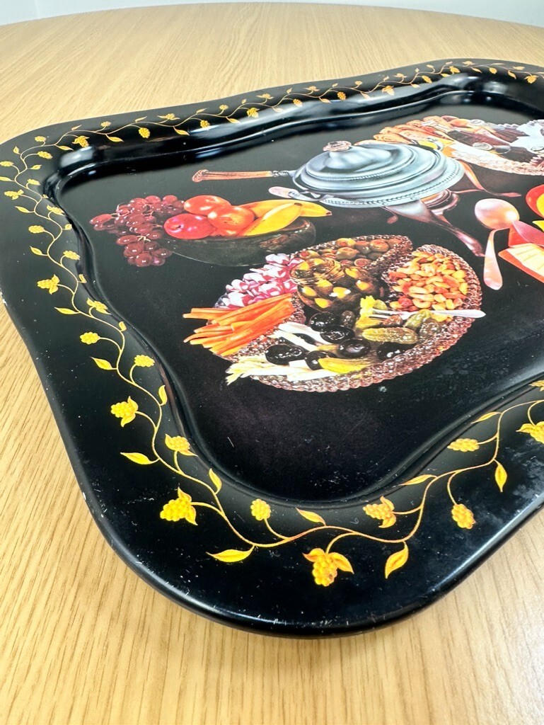 VTG Rare 50s Retro Coca-Cola Metal Serving Tray Home Decor 18X13