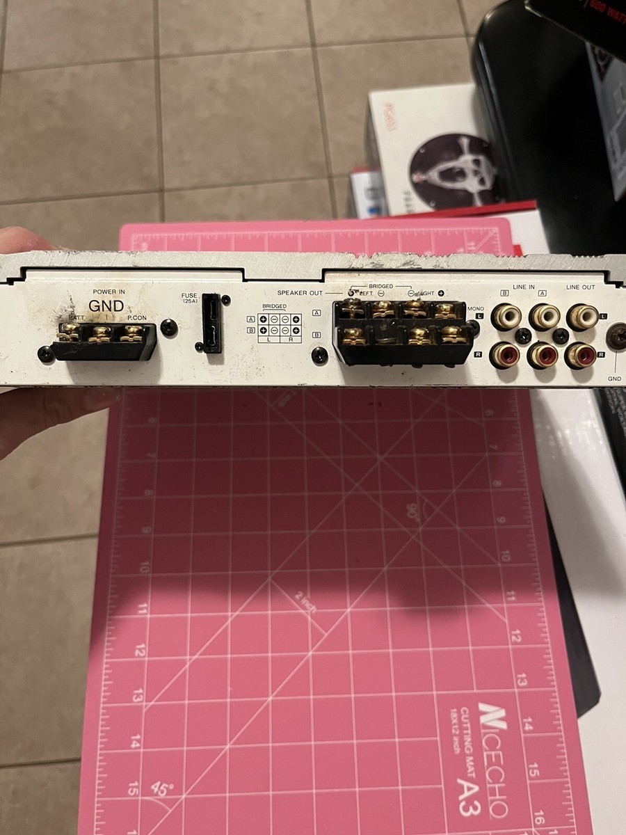 Kenwood KAC-745 4 channel Amp Car Audio | eBay