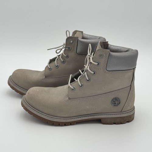Timberland Damen 8,5 Nubukleder High Top Wasserdicht 200G Stiefel Gummisohle - Bild 2 von 12