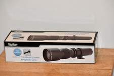 Hi Definition 500mm f/8.0 Telephoto Lens for T-mount from Vivitar
