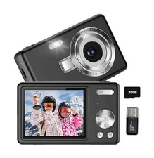 Compact Digital Camera 48MP HD 1080P Camera 16x Zoom Anti Shake 2.7k Quality