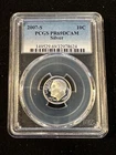 2007 S ROOSEVELT DIME PCGS PR69DCAM SILVER 624