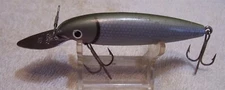 022725 VINTAGE CISCO KID LURE  3.25" SILVER SCALE