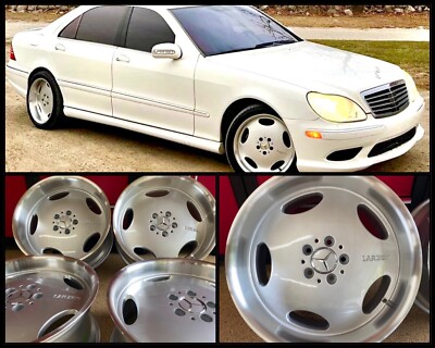 MERCEDES BENZ 18 INCH RIMS WHEELS SET4 NEW 18/8.5 18/9.5 FIT S500
