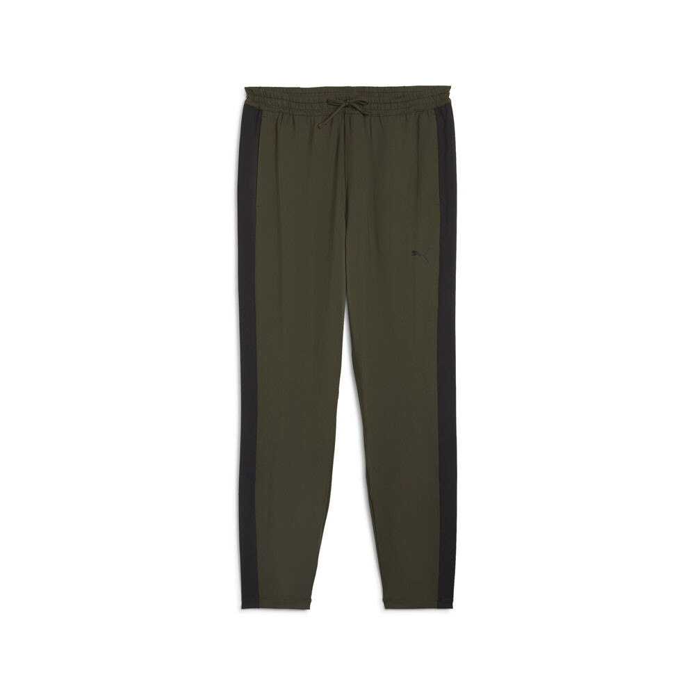 Мужские повседневные спортивные штаны Puma Cloudspun Joggers зеленого цвета 52571780