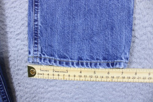 Ralph Lauren Polo Jeans Boys 16 Blue Straight Medium Wash Cotton Denim 30x29 - Picture 8 of 12