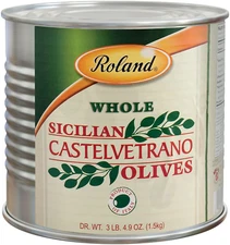 Roland Foods Whole Sicilian Castelvetrano Olives Specialty 4.9 Ounce Pack of 1