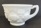 Vintage Westmoreland Milk Glass Paneled Grape Coffee Tea Cup 2.25"H