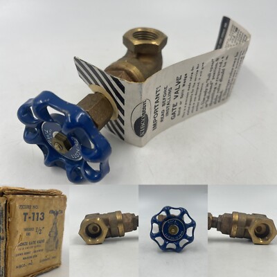 Nibco 2-Port Gate Valve Bronze 1/2'' T-113 NL0J006