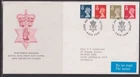 Northern Ireland 1990 Machin - 17p,22p, 26p, 37p, FDC Belfast to Australia