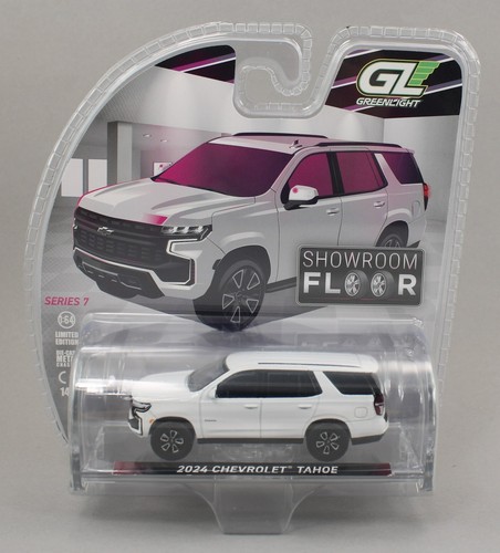1:64 GreenLight *SHOWROOM FLOOR 7* WHITE 2024 Chevrolet Tahoe *NIP* - 第 1/1 張圖片