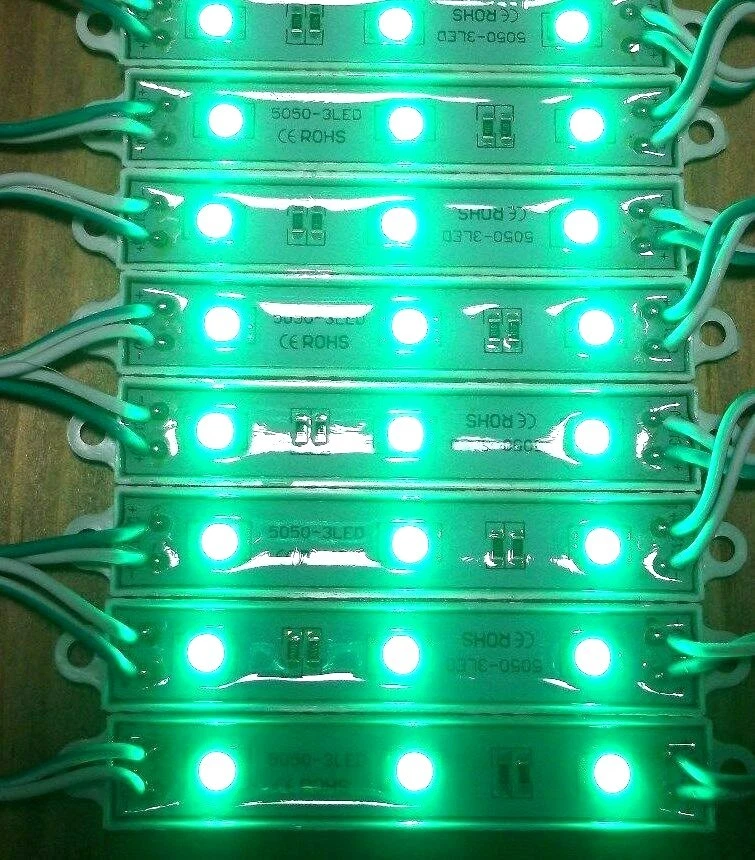 Luces de cortesía LED 8 BBT 12 voltios impermeables verdes  Foto 3 de 3