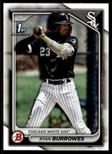 2024 Bowman #BP-119 Ryan Burrowes Chicago White Sox