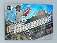 ⚾ 2019 Panini Donruss Optic Baseball Peak Performers #PP-6 Ronald ACUNA JR.⚾ 
