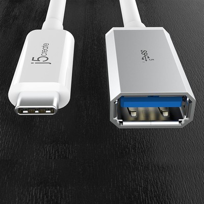 j5create JUCX05-N USB-C  3.1 zu USB  Type-A Adapter