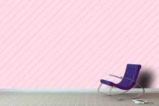 3D Pink Stripe Wallpaper Wall Mural Removable Self-adhesive Sticker1099