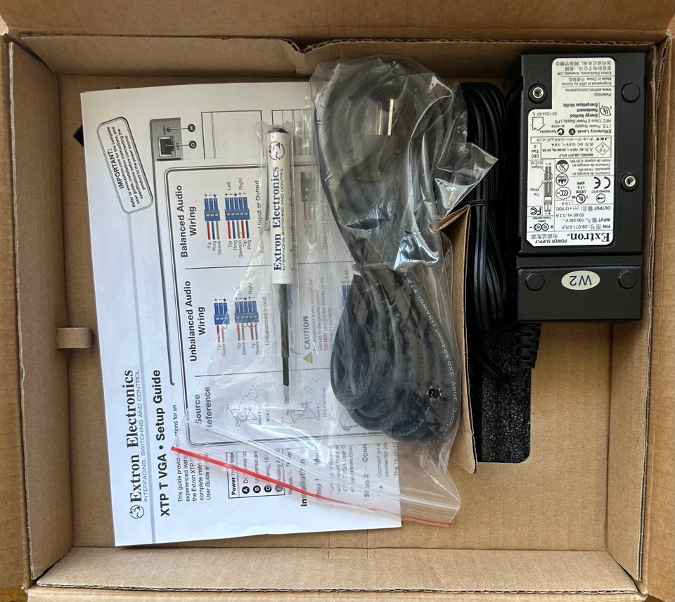 Extron Electronics XTP T VGA 60-1231-12 Universal XTP Transmitter for VGA - Image 2 of 4