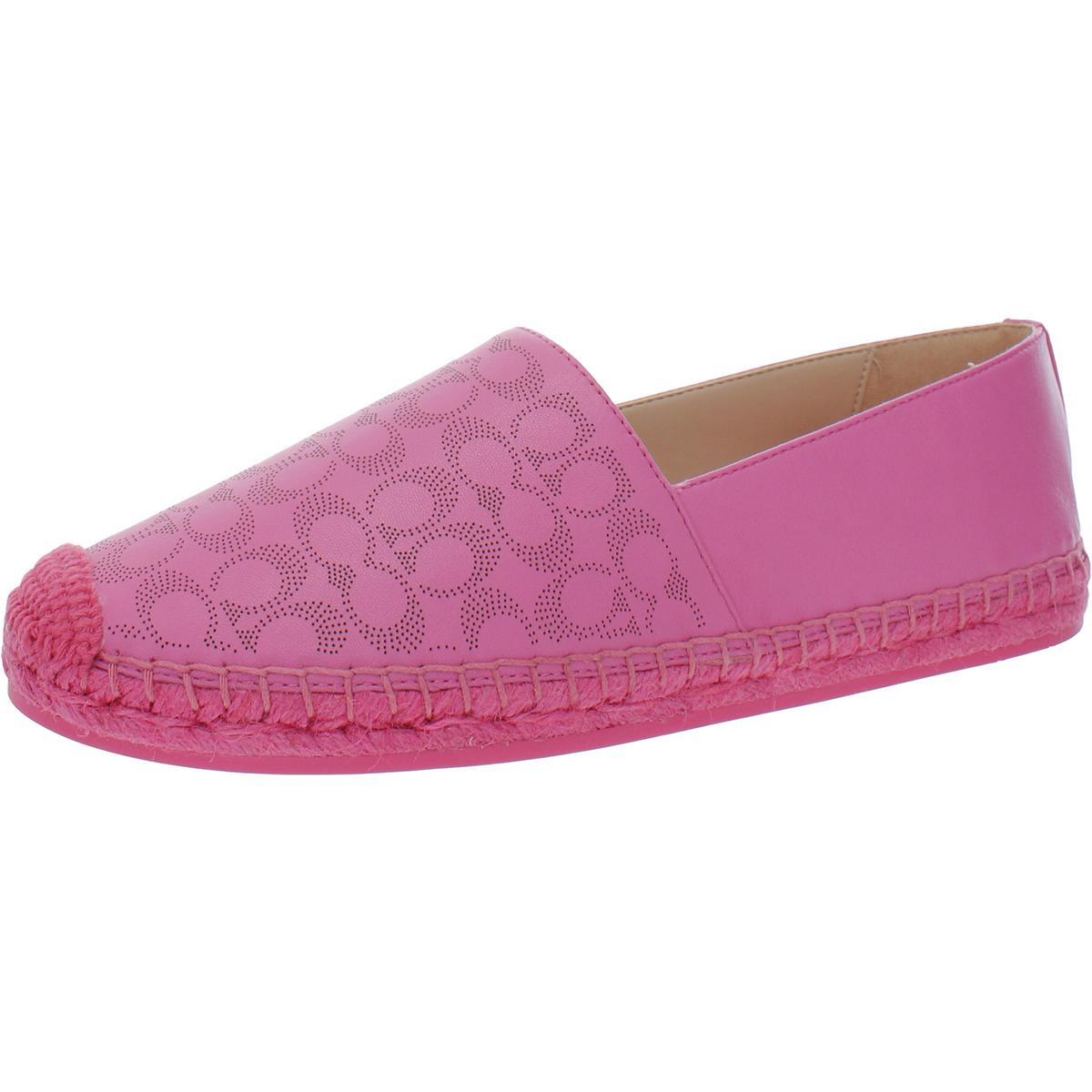 Coach Womens Carley Leather Logo Espadrille Loafers Shoes BHFO 1304 eBay