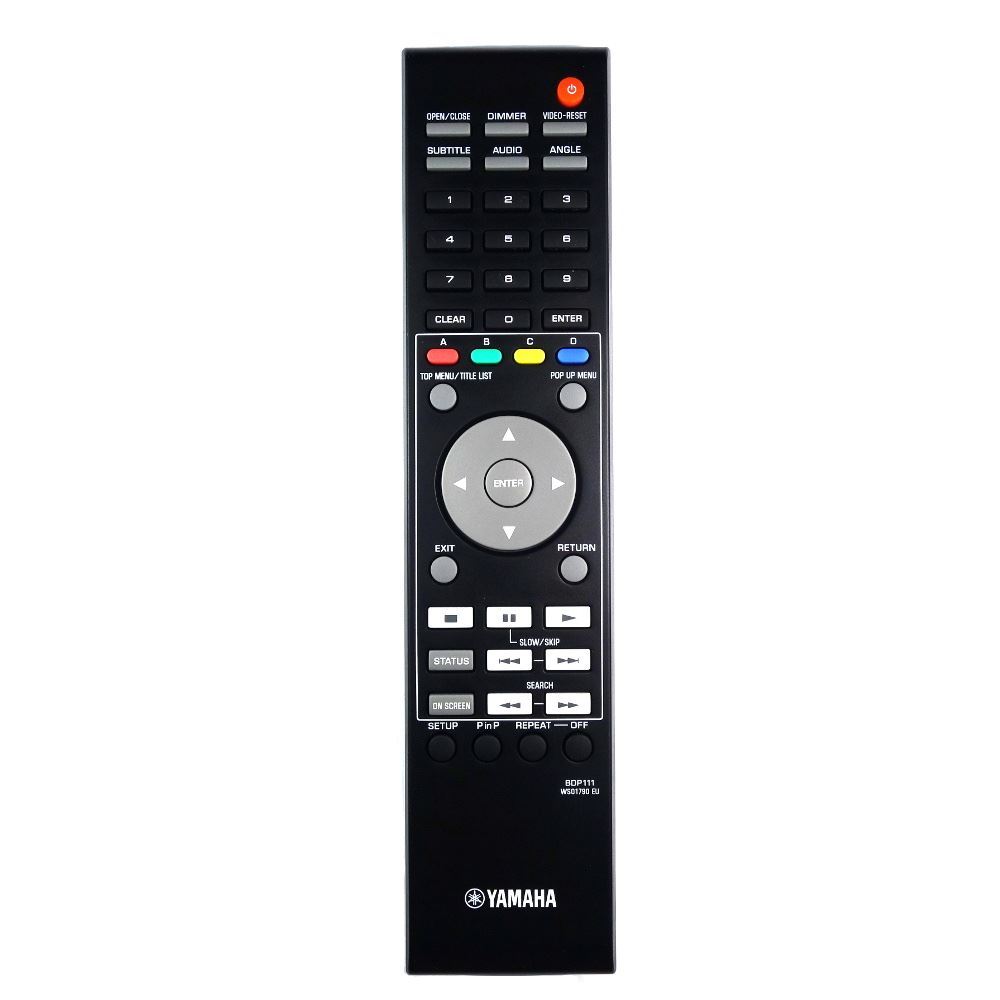 Yamaha BD-S1900 / BDS1900 Blu-Ray Player Remote Control NEW GENUINE