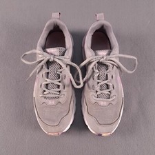 Under Armour Assert Sneakers Youth 6 Gray Mesh 3024634-100 Running School Flaw