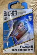 Frozen II Kite Elsa Anna Super Sled Nylon Frameless 32 Inch Handle and Line NEW