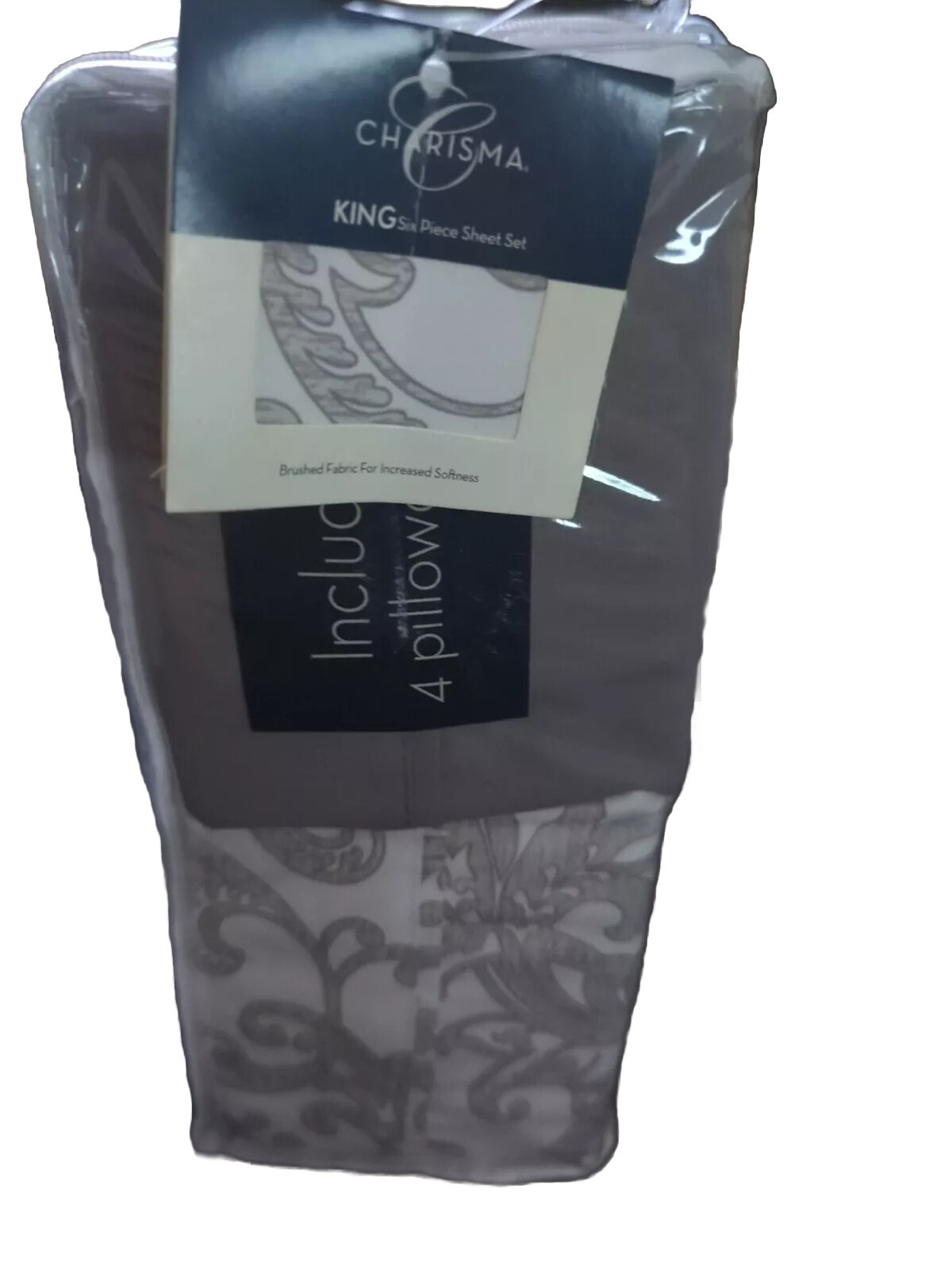 Charisma King Sheet Set 6 pc Set 100 Microfiber Polyester eBay