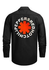 RED HOT CHILI PEPPERS  Heavy Metal Band Men's Plaid Flannel (Multiple Variations