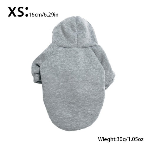 US 2 Leg Pet Dog Clothes Cat Puppy Coat Winter Hoodies Warm Sweater Jacket - 第 18/34 張圖片