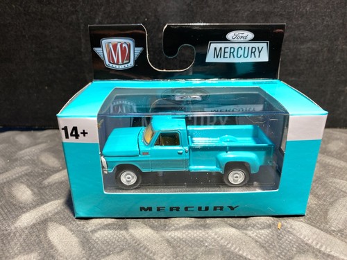 1/64 M2 1967 MERCURY M-100 CUSTOM CAB PICKUP TRUCK BLUE - 第 1/3 張圖片
