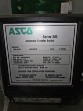 This item is an ASCO Series 300 Automatic Tra...