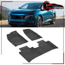 Fits 2025-2026 Nissan Murano All Weather 3D Floor Mats Cargo Liners Carpets TPE