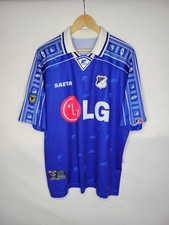 Vintage 2000 Millonarios F.C. Soccer Jersey Men's Size XL Liga Dimayor Saeta 