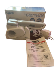 DeLonghi DFG440 Electric Food and Cheese Grater used read