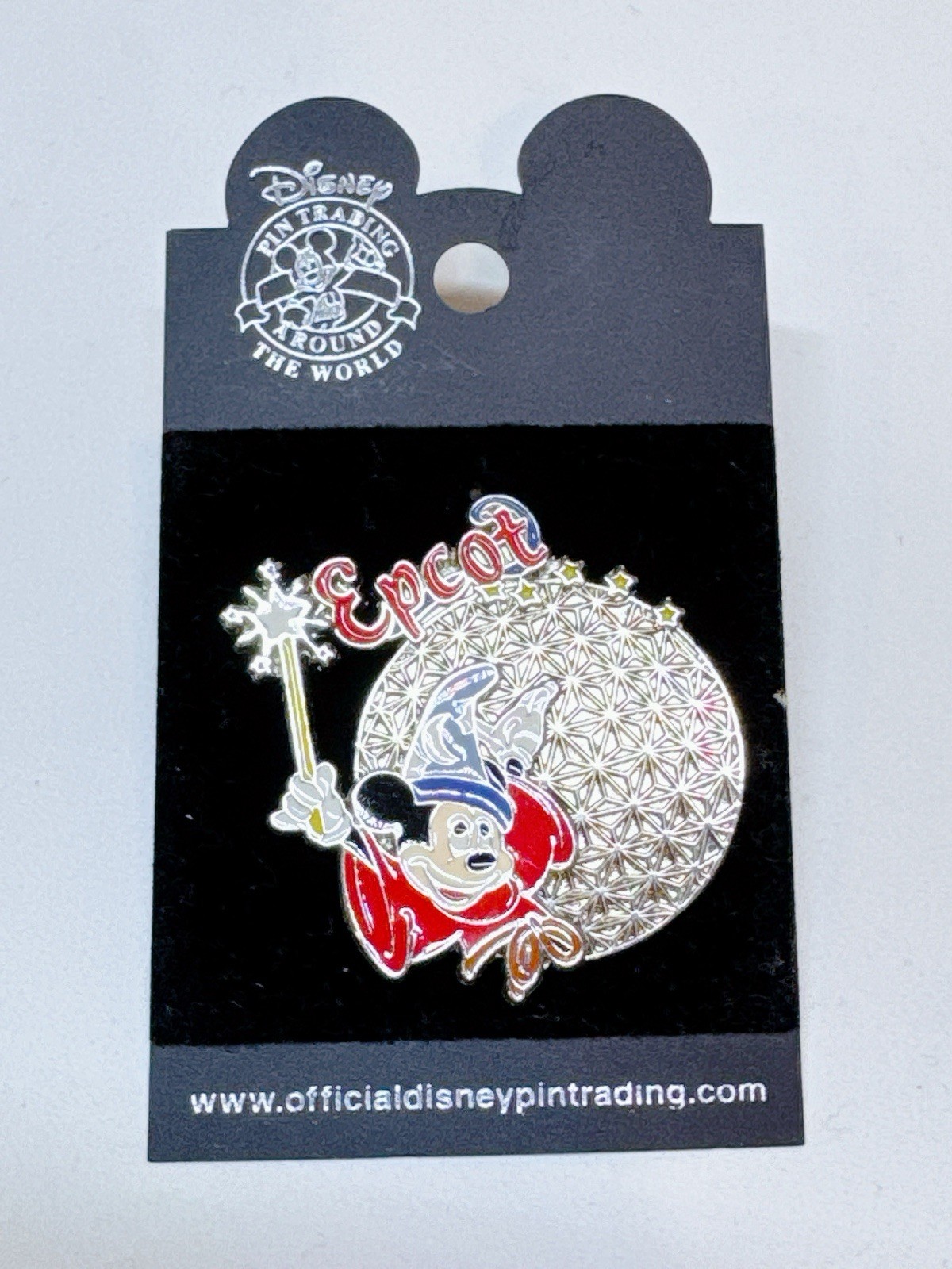 Disney EPCOT Sorcerer Mickey Spaceship Earth Pin 2003 Disney Pin Trading NOC