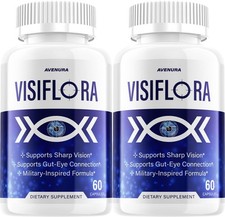 (2 Pack) Visiflora Eye Support Supplement – Visi Flora Capsules Advanced Formula