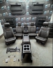 Oem Ford F250 F350 King Ranch Seat Heated Cooled Front Rear Center Console