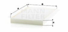 Filtre d'habitacle Mercedes 307
