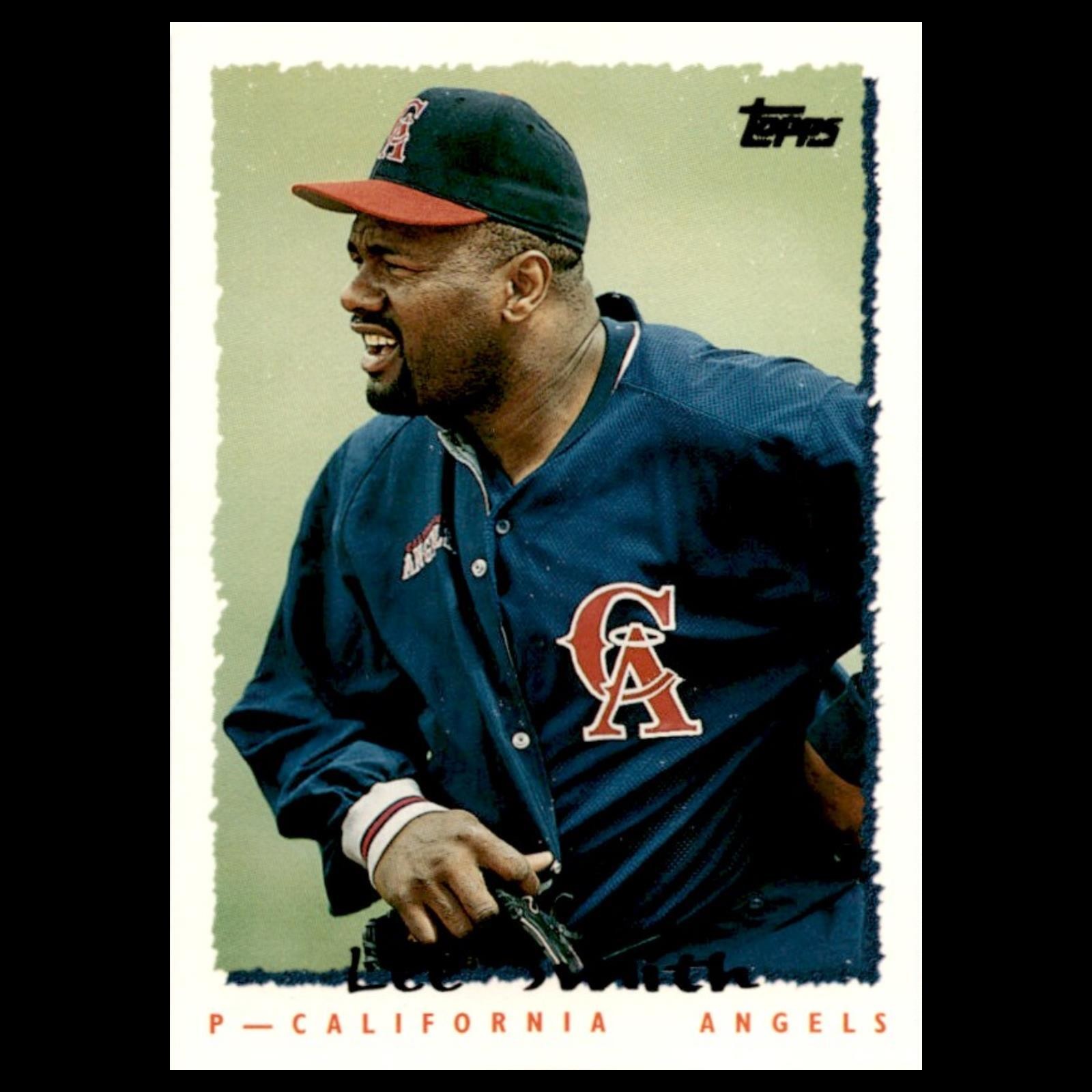 Lee Smith #66T 1995 Topps Traded - Rookies California Angels Baseball Card MLB