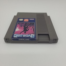 Overlord Nintendo Nes Authentic Cartridge Only Tested